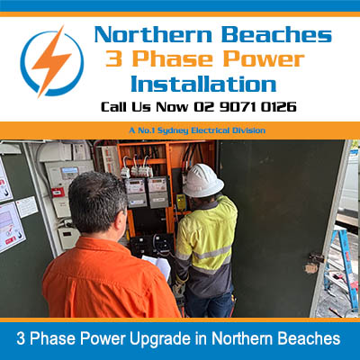 Electricians checking electrical board in Northern Beaches
